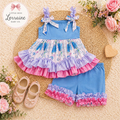 Bluebell Garden Ruffle Set
