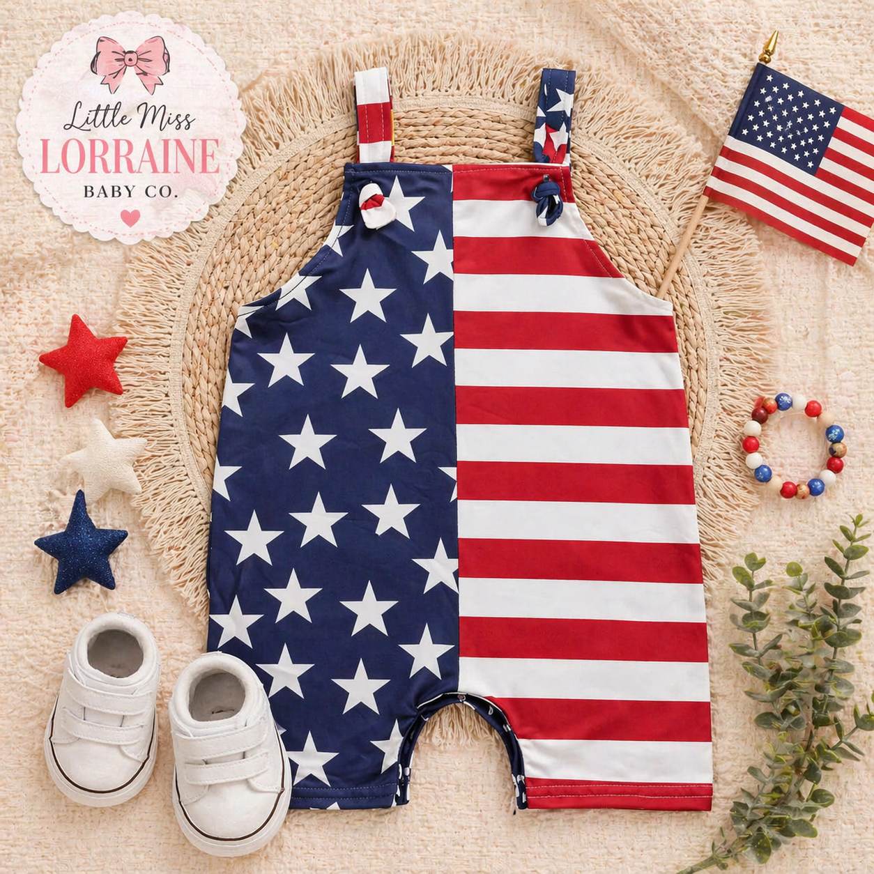 All American Jon Jon Romper