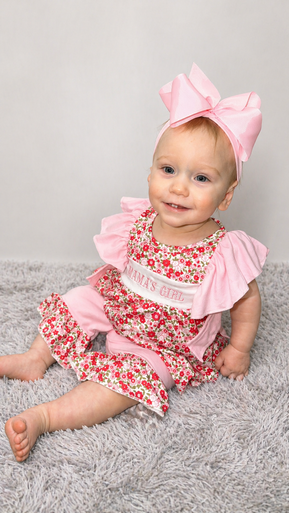Mama’s Girl Ruffle Short Set