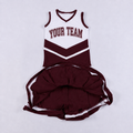 Customized Maroon Cheer Set
