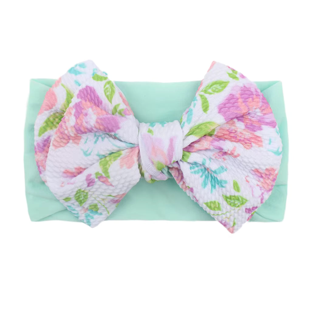 Tropical Bloom Bow Headband