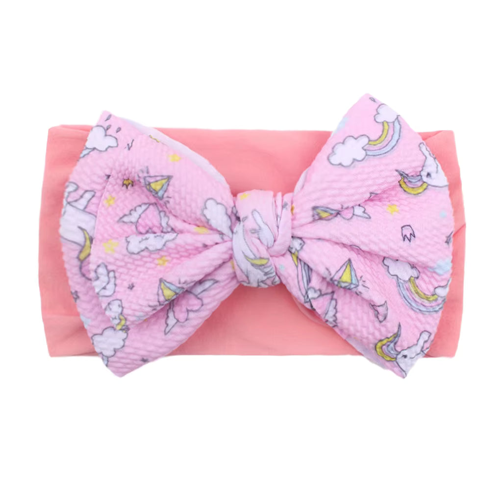 Over the Rainbow Bow Headband